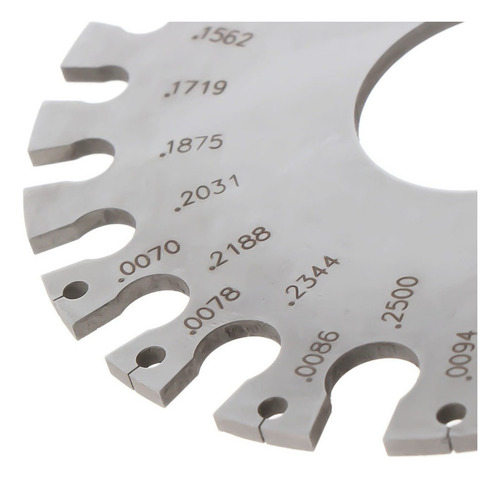 Calibre De Alambre Redondo Awg Swg De Acero Inoxidable 0-36,