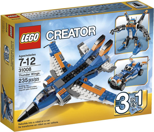 Set Juguete De Construcción Lego Creator Thunder Wings 31008