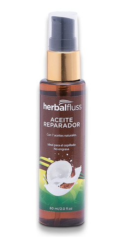 Aceite Reparador Herbalfluss 60 Ml - $4 - mL a $698