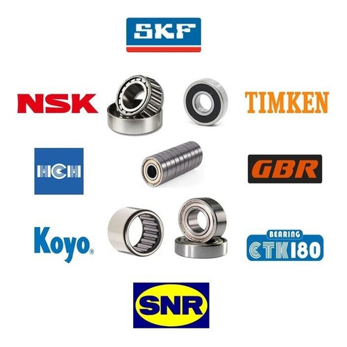 Imagem 2 de 2 de Kit 2 Rolamentos 6306-2rs1 Skf 30x72x19