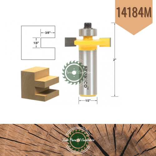 Fresa Router Ranurar T Slot Yonico (usa) 14184