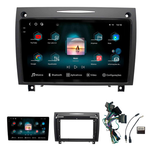 Multimidia Aikon Fóton G3 Slk 2004 A 2011 12+256gb Octa 9p