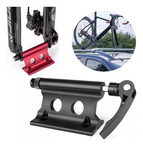 Rack Portabicicleta Vaquita Para Pick Up-titanio