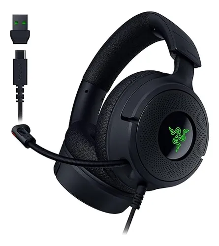 Headset Gaming Chroma Rgb Razer Kraken V4 X Com Fio Rz04-051 Headset Gaming Chroma Rgb Razer Kraken V4 X Com Fio Rz04-051