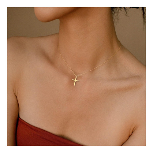 Collar Colgante Cruzado En Capas Moodear Para Mujeres Dainty