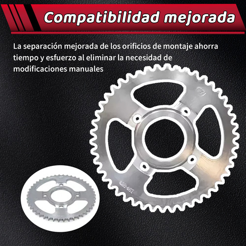 Kit De Arrastre Cadena Reforzada Italika Dm200