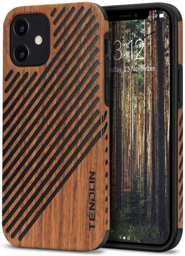 Funda Para iPhone 12/12 Pro (diseno Madera)