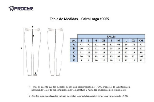 Calza Larga Procer® #65