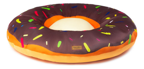 Cama Para Mascota Extra Grande 140 Cms Donut Print