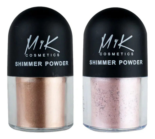Iluminador Shimmer Marca Myk Maquillaje Con Espuma 