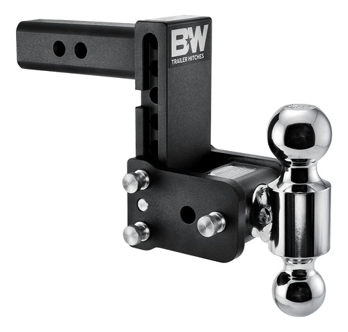 B&w Ts10037b Magnum Montaje De Doble Enganche De Bola De Rec