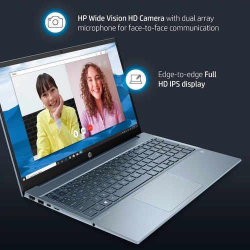 Imagen 7 de 7 de Notebook Hp Ryzen 5 5500 Hexa 8gb Ssd512 15,6 Full Hd Slim