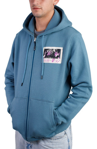 Buzo De Hombre Woodoo Zip Savoir Faire Hand - Petrole