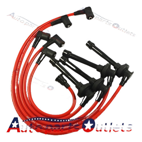 Cable De Bujía Conjunto Para Honda 92-00 Civic Del Sol Por E