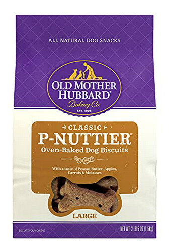 Vieja Madre Hubbard Classic P-nuez Galletas Al Horno Dog Tre