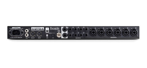 Imagen 3 de 3 de Interface de audio Focusrite Clarett Thunderbolt 8Pre 100V/240V