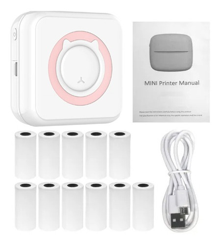 Impresora Térmica Portátil Pocket Mini Wireless Bt Connect