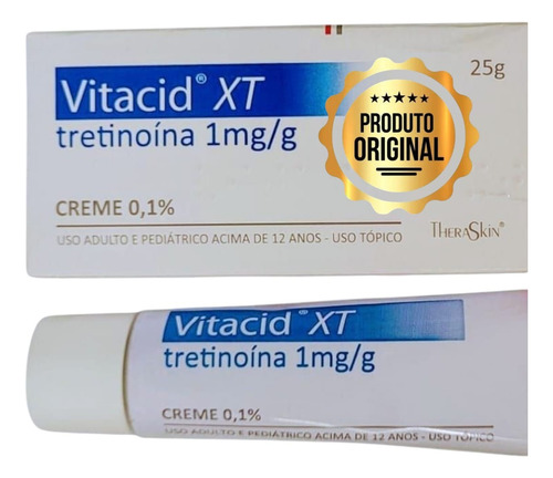 Vitacyd Xt 1mg Creme Dermatológico 12+ Cuidados Faciais Todo Tipo De Pele Noite