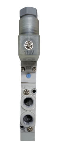Válvula Solenoide Smc 5 Vias 2 Pos Conex. 1/8, 110vac 0.7mpa