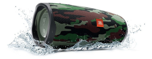 Caixa De Som Jbl Charge 4 Squad 30w À Prova D'água Cor Camuflado 110V/220V