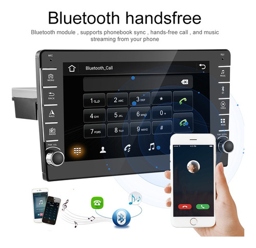 Estéreo De 2din De 8 In Android 9.1 Wifi Gps For Auto 1080p