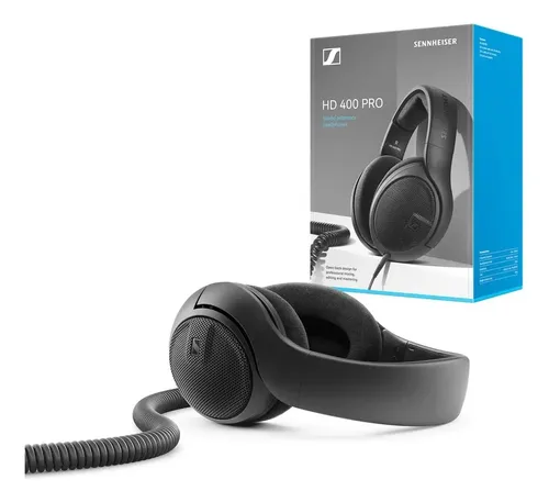 Auriculares Para Grabación Sennheiser Hd 400 Pro, Negro