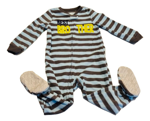 Entero Pijama Polar Carters Talle 3 Best Brother