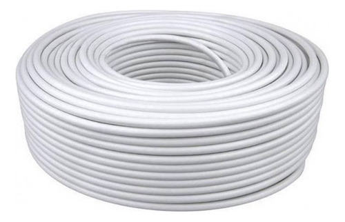 Coaxil Rg 59-67% Blanco X Rollo De 100mts