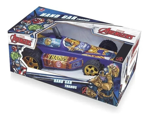 Imagem 2 de 2 de Carrinho Hand Car Avengers - 2311 Lider