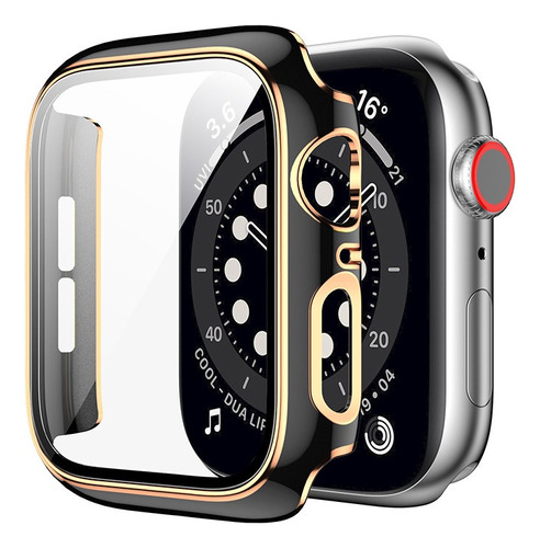 Protector Carcasa Bitono + Vidrio Para Apple Watch