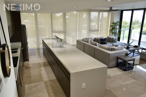 Imagen 1 de 10 de Departamento Nuevo En Venta En Exclusivo Desarrollo En Puerto Cancun, Quintana Roo