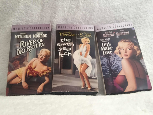 Películas De Colección En Vhs Marilyn Monroe... Originales!!