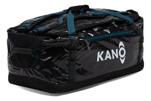 Bolso Mochila Impermeable Negro Kano Outdoor 80l Plegable