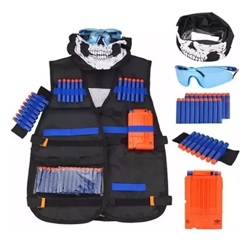 Kit De Chaleco Táctico Para Niños Para Nerf Guns N-strike El