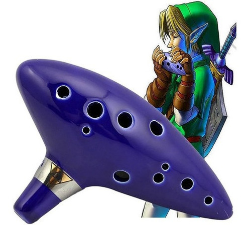 Ocarina La Leyenda De Zelda -caja, Cancionero, Cordel.