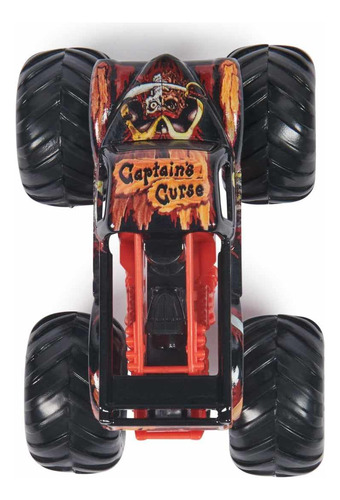 Truck Diecast Monster Jam Captain's Curse Series 33 1:64 Sca