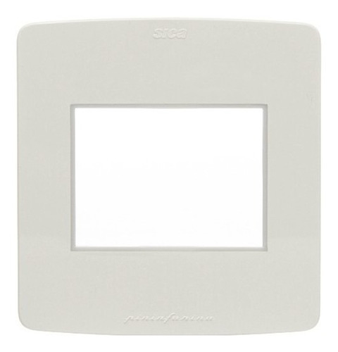 Tapa De Luz Sica Silight By Pininfarina Bianco Reale 5x5