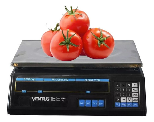 Balanza Pesa De Mesa Digital Ventus 40kg B-40