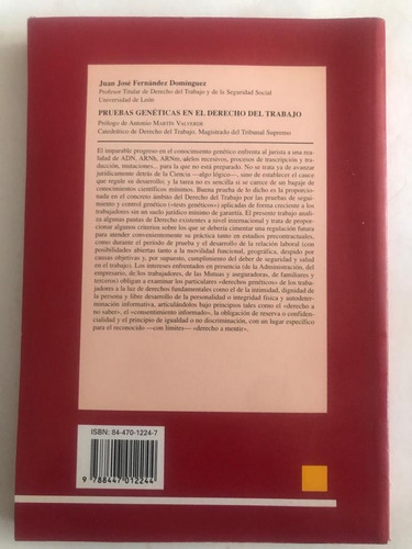 Pruebas Genéticas En El Derecho Del Trabajo