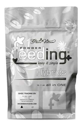 Greenhouse Powder Feeding Hybrid 500g Fertilizante Floración