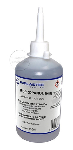 Kit 2 Alcool Isopropilico Limpeza Placas Circuito 110ml