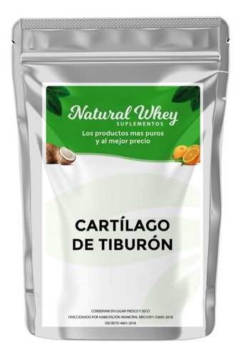 Cartílago De Tiburón Premium Puro 1 Kilo