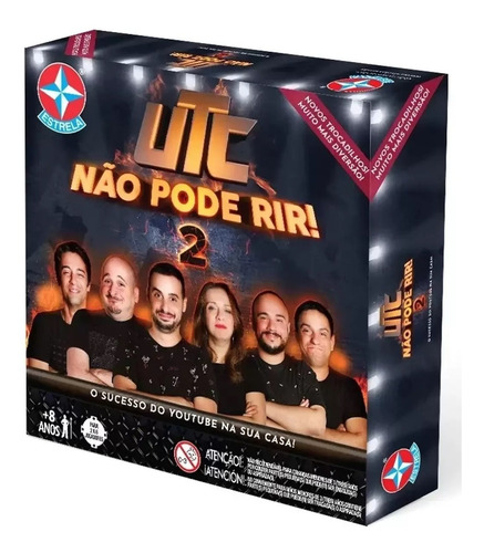 Brinquedo Jogo De Tabuleiro Não Pode Rir Utc 2 Da Estrela