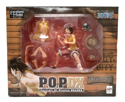 One Piece Monkey Luffy Portrait Of Pirates Figura En Caja