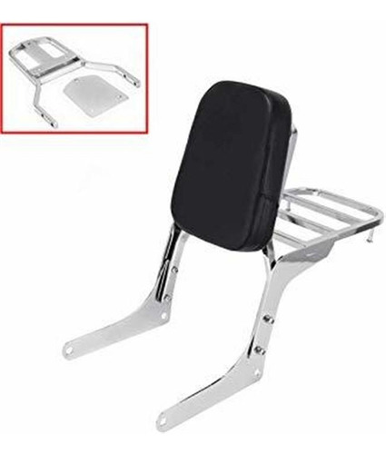 Respaldo De Pasajero Sissy Bar + Porta Equipaje Pad Para Hon