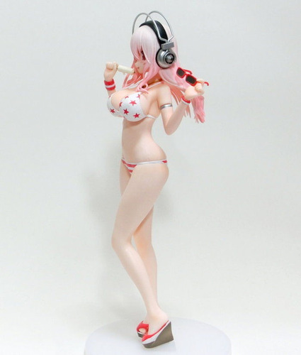 Super Sonico Summer Beach Apple Macaron