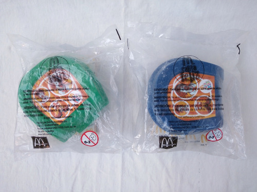 X2 Cofres Contenedor Ronald Juguetes Mcdonalds Viejos (Usado)