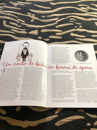 Revista Programa Show Da Ópera João E Maria De Engelbert H (Usado)