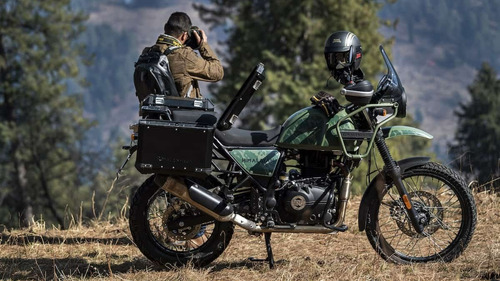 Imagen 13 de 25 de Royal Enfield Himalayan Negra Entrega Inmediata