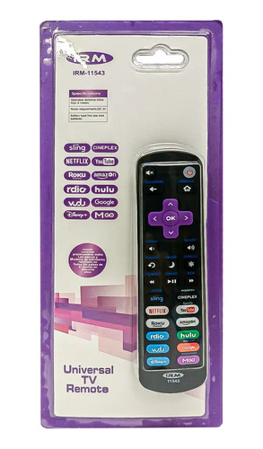 Control Remoto Universal Smart Tv Rm-1738